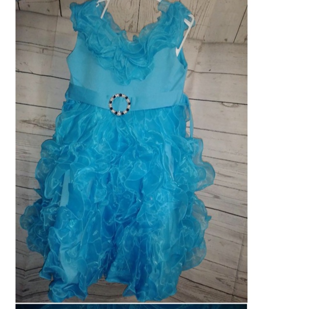 Brand New Girl 6/7 blue dress